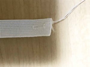 ミシンかけたあと
