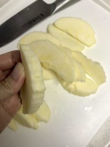 独特のシマ模様が残る