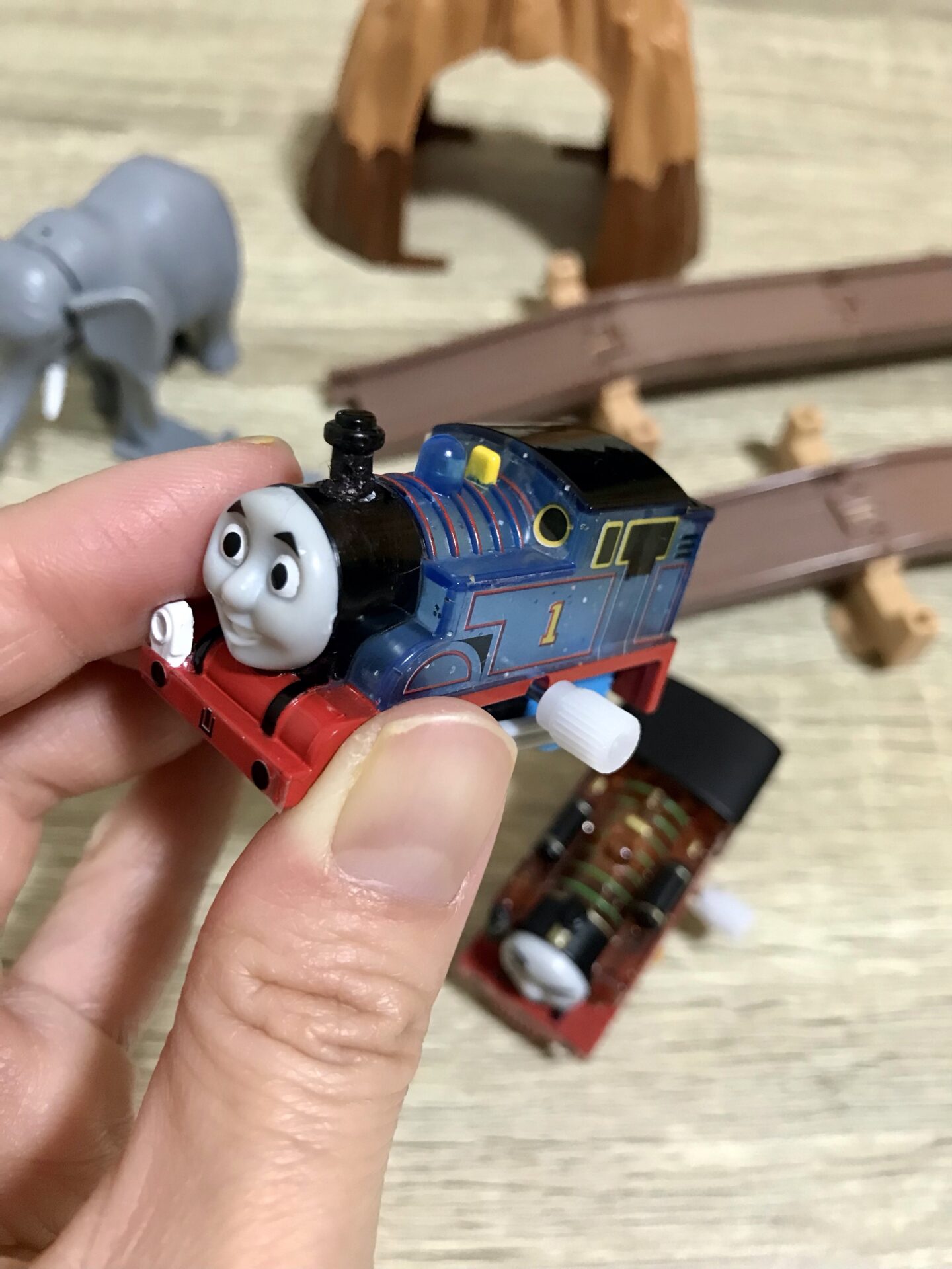 Thomas out of capsule